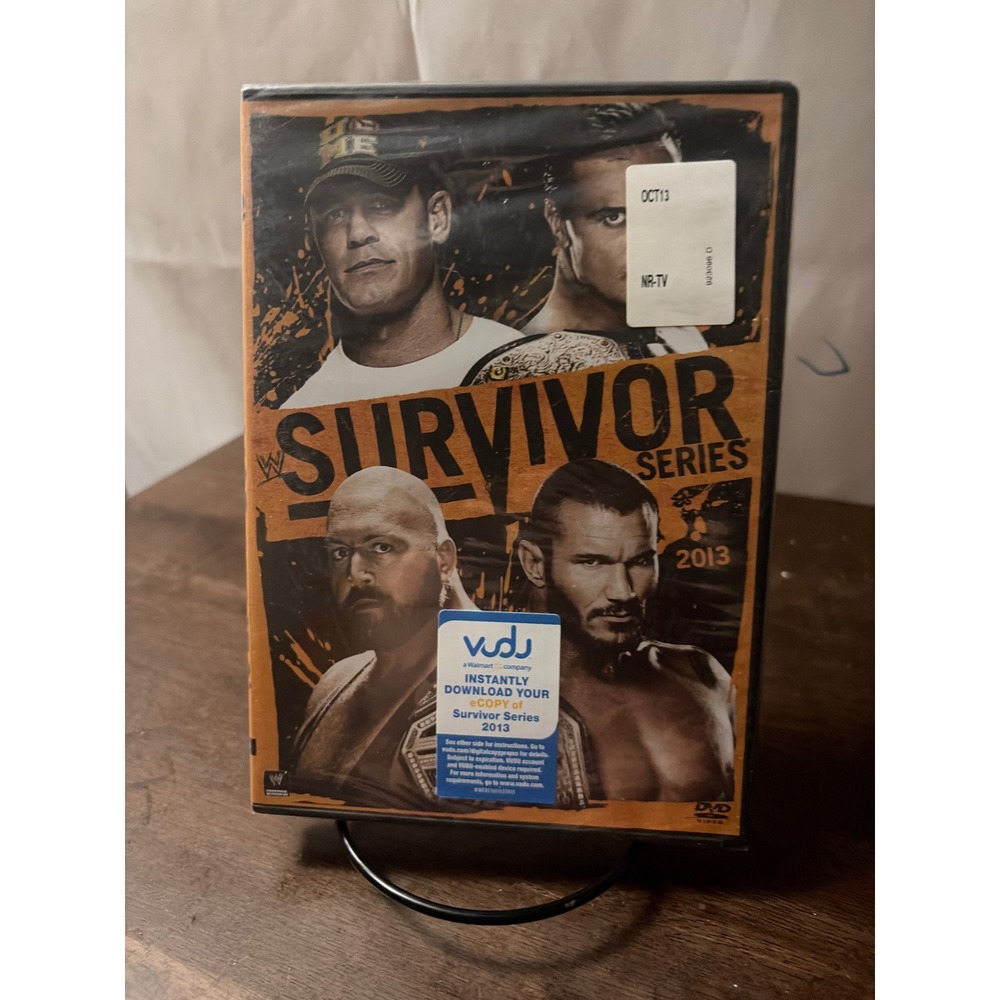 WWE Survivor Series 2013 DVD New Sealed Randy Orton John Cena CM Punk Wrestling